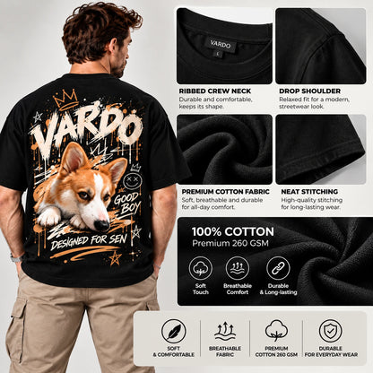VARDO™ Good Boy Corgi Graphic Tee